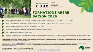 Caue77 2026 Formation Arbre Actualisation Janvier 2026