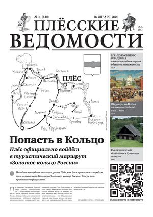 Газета "Плёсские ведомости". Выпуск №440