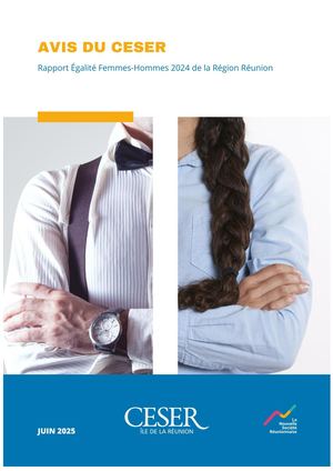 Avis sur le rapport Égalité femmes-hommes 2024 de la région Réunion - juin 2025