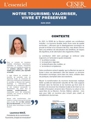 L'essentiel « Notre tourisme : valoriser, vivre et préserver » - juin 2025