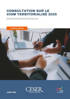 Consultation sur le CIOM territorialisé - Comité interministériel des Outre-mer - août 2025