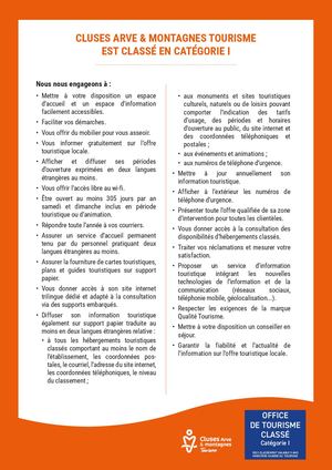 Camt Office Catégorie 1