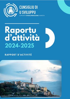 Cunsigliu di u sviluppu : Raportu d'attività 2024 2025