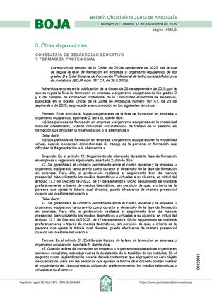 Orden26septiembre2025correccion Errores Empresa Grados De