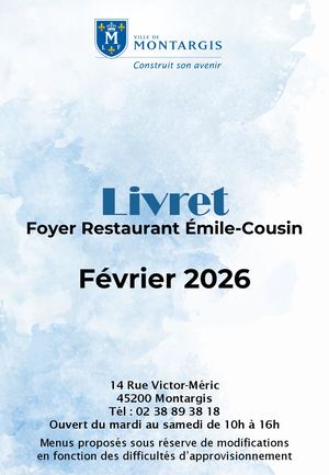 Livret Menu Février