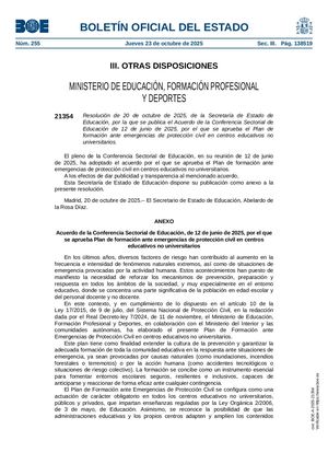 Resolucion20octubre2025plan Formacion Emergencias