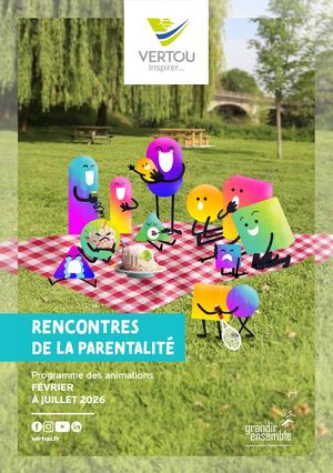 Rencontres Parentalité 2026 - Février à Juillet