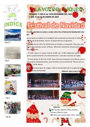 SEMANA 11 LA VOZ DEL DUQUESA