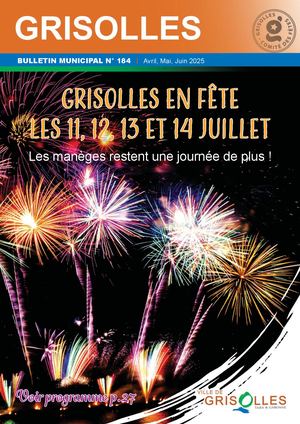 Bulletin Municipal 184