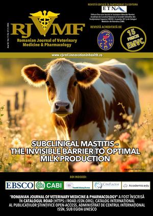 Romanian Journal of Veterinary Medicine & Pharmacology (RJVMF) 57 (1) 2026