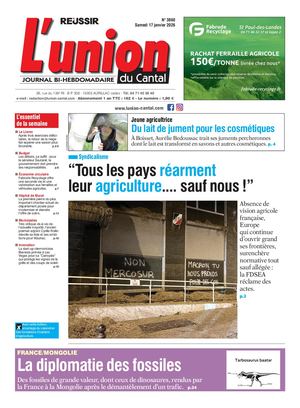 L'union Du Cantal N° 3860