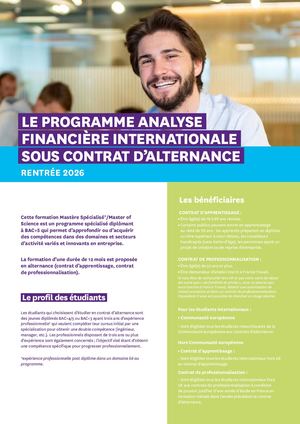 Fiche Alternance Analyse Financière Internationale