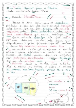 Escrita Criativa Turma Oa4 8 4º Ano