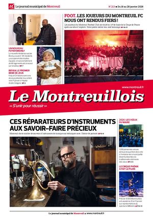 Le Montreuillois n°213 - du 16 au 29 janvier 2026