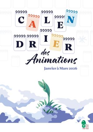 Calendrier des Animations - Janvier à Mars 2026