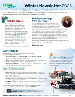 2025 Winter Newsletter