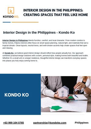 Calaméo - Interior Design In The Philippines Creating Spaces That Feel ...