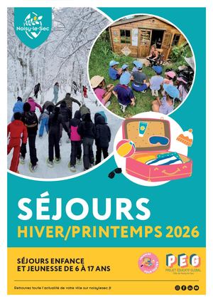 Brochure Séjours Hiver Printemps 2026