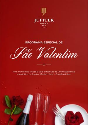 Programa São Valentim - Jupiter Marina Hotel