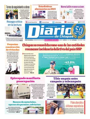 Portada Domingo 18 De Enero De 2026