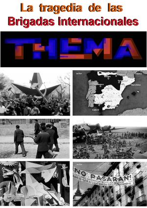 La tragedia de las Brigadas Internacionales