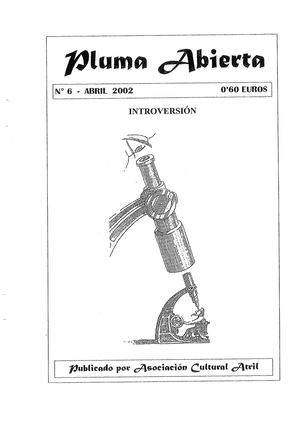 Revista Pluma Abierta Nº 6 ''Introversión'' (Abril 2002)