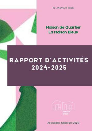 Rapport Activités 2425