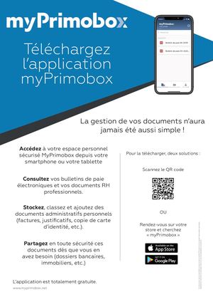 My Primobox Application Mobile