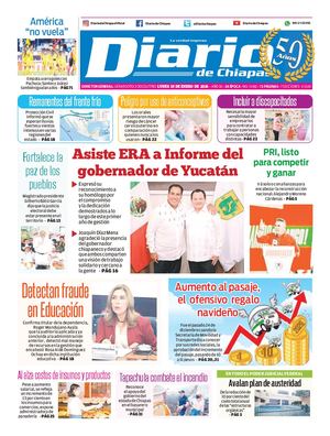 Portada, Lunes 19 De Enero De 2026