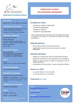 Fiche Tutorat Des éTudiants Infirmiers V7 2026