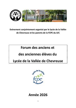 2026 FORUM DES ANCIEN.NE.S ELEVES