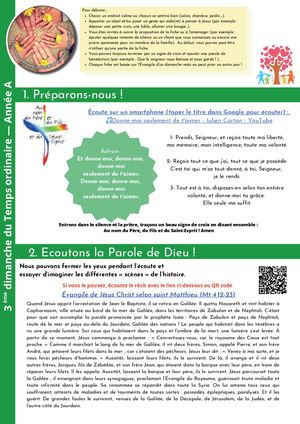 Fiche du 25 janvier 2026