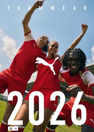 Teamwear Catalogus 2026 Puma