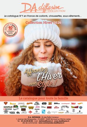 DA DIFFUSION - CATALOGUE JANVIER 2026