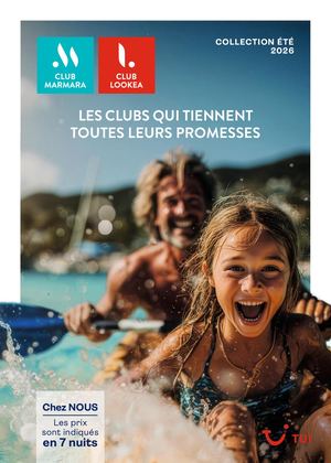 Brochure TUI Clubs Collection été 2026