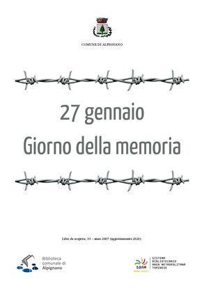 Giorno Della Memoria
