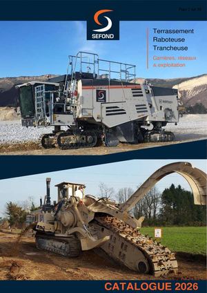 Sefond Catalogue 2026
