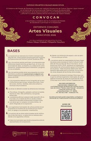 Calaméo - Convocatoria Artes Visuales Municipios 2026
