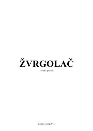 ZVRGOLAC 2016