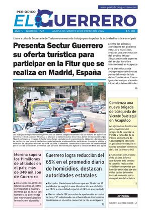 Martes 20 de enero del 2026