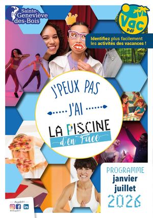 Programme PDF de janvier à juillet 2026