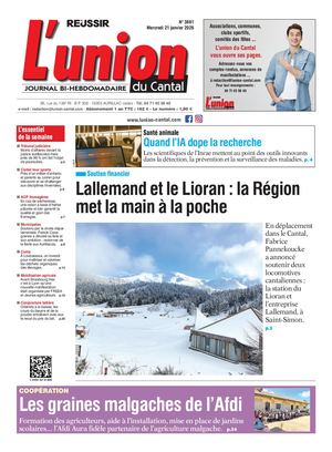 L'union Du Cantal N° 3861