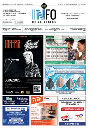 L’info De La Région Édition 4