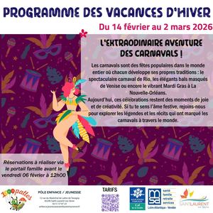Programme vces hiver 2026 - Enfance