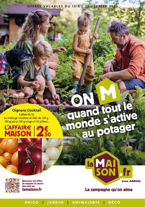 Prospectus Potager LaMaison.fr Février 2026