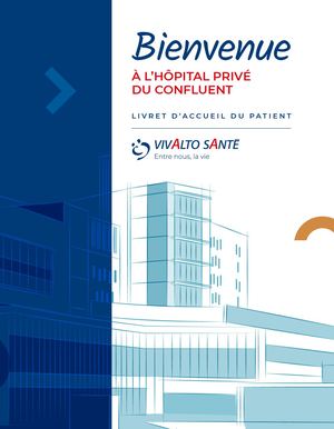 Livret d'accueil de l'Hôpital Privé du Confluent