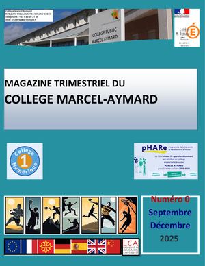 Magazine Collège Marcel Aymard Num. 0