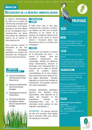 Animations nature MNBA 2025