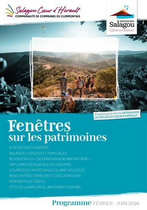 Fenetres sur les patrimoines fev à juin 2026