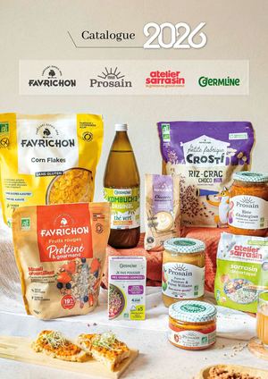 Catalogue Prosain Favrichon 2026 / FR